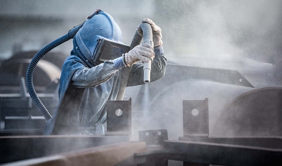 abrasive blasting